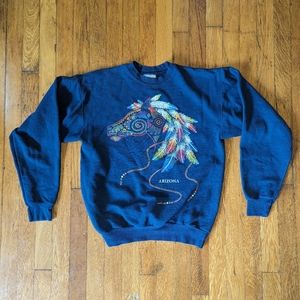Vintage 90s Arizona Horse Sweatshirt